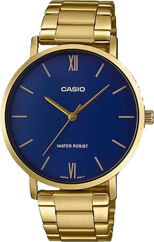 купить часы наручные часы casio collection mtp-vt01g-2b с бесплатной доставкой | Купите часы КАСИО в интернет-магазине дилера CASIO.BAZA