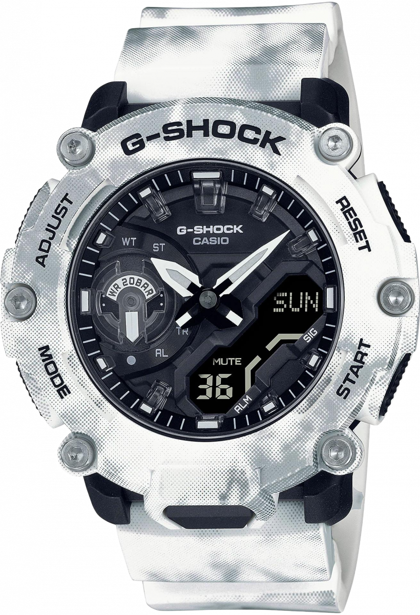 купить часы наручные часы casio g-shock ga-2200gc-7a с бесплатной доставкой | Купите часы КАСИО в интернет-магазине дилера CASIO.BAZA