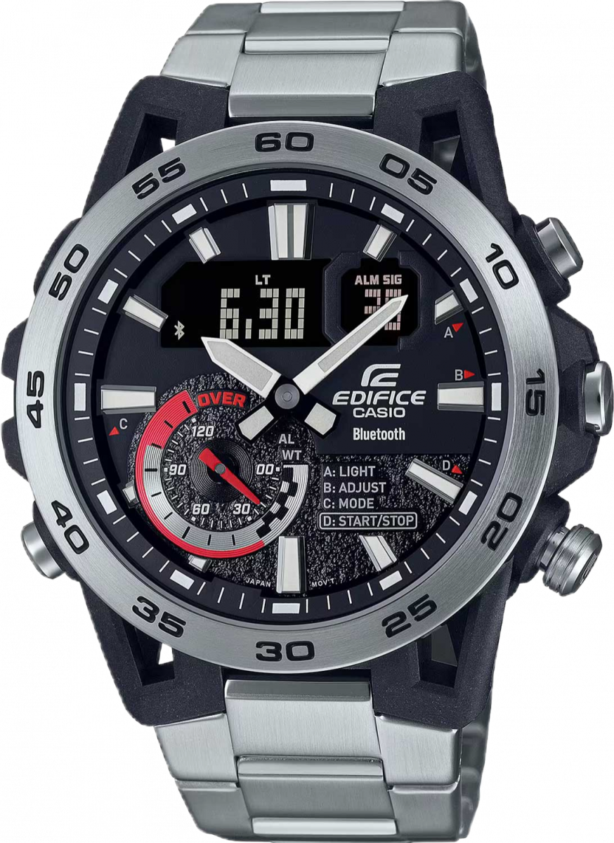купить часы наручные часы casio edifice ecb-40d-1а с бесплатной доставкой | Купите часы КАСИО в интернет-магазине дилера CASIO.BAZA