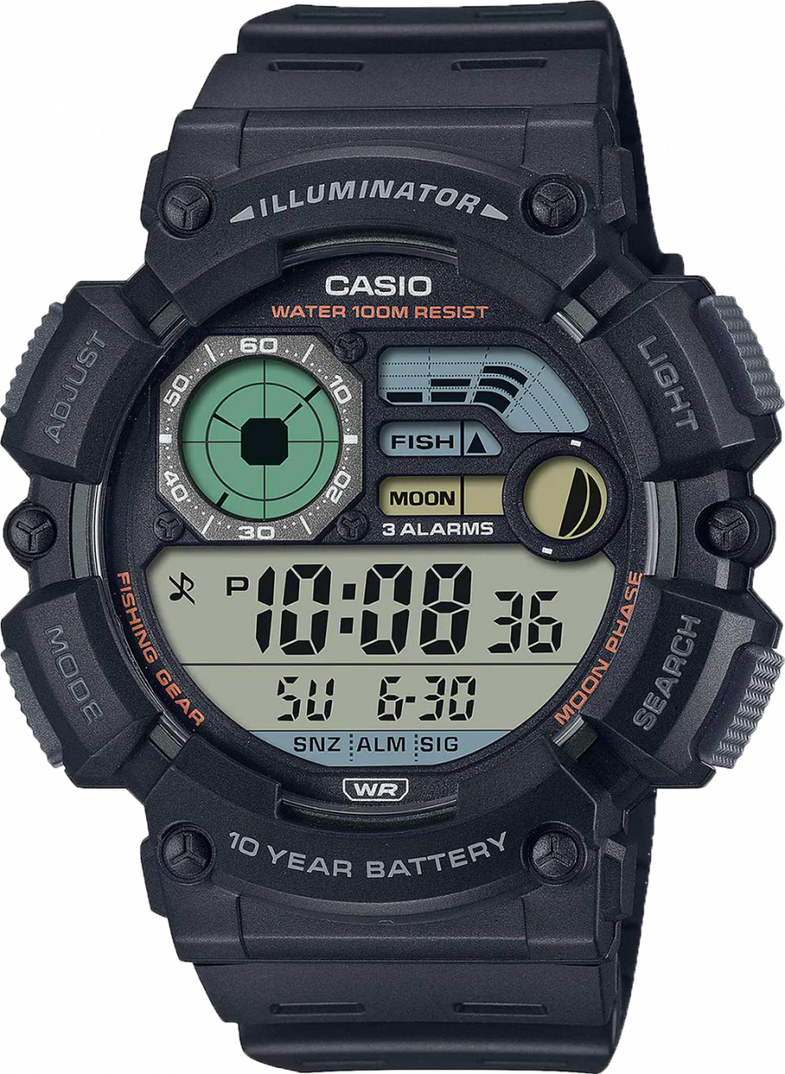 купить часы наручные часы casio collection ws-1500h-1a с бесплатной доставкой | Купите часы КАСИО в интернет-магазине дилера CASIO.BAZA