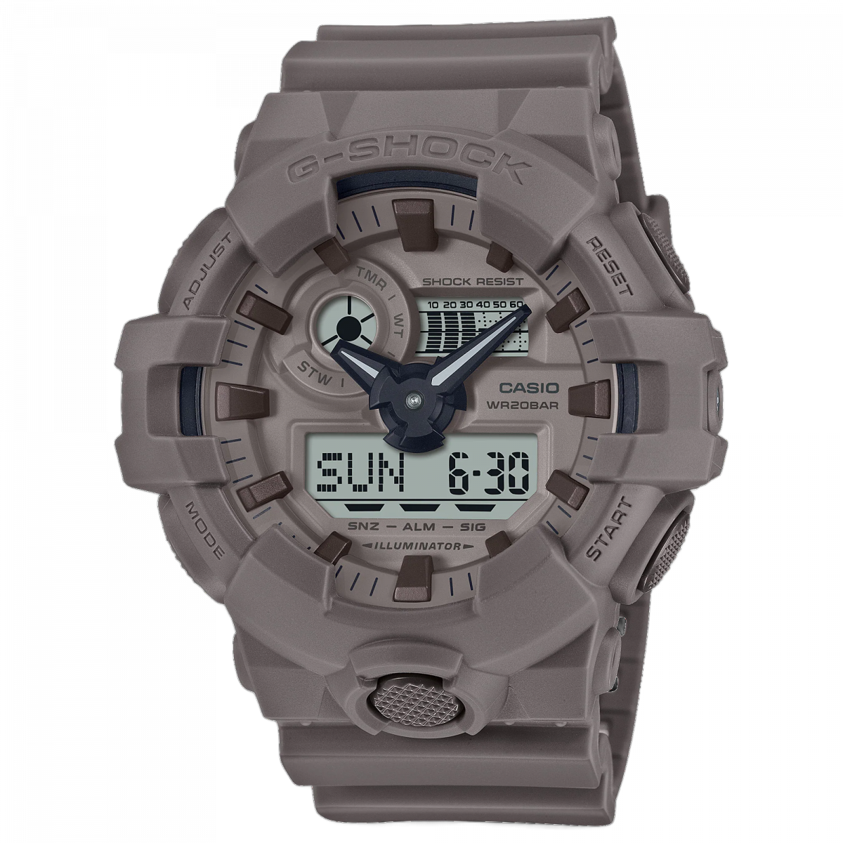 купить часы наручные часы casio g-shock ga-700nc-5a с бесплатной доставкой | Купите часы КАСИО в интернет-магазине дилера CASIO.BAZA