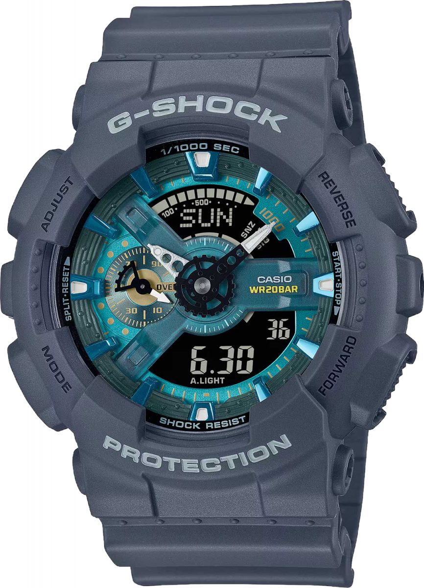 купить часы наручные часы casio g-shock ga-110as-2a с бесплатной доставкой | Купите часы КАСИО в интернет-магазине дилера CASIO.BAZA